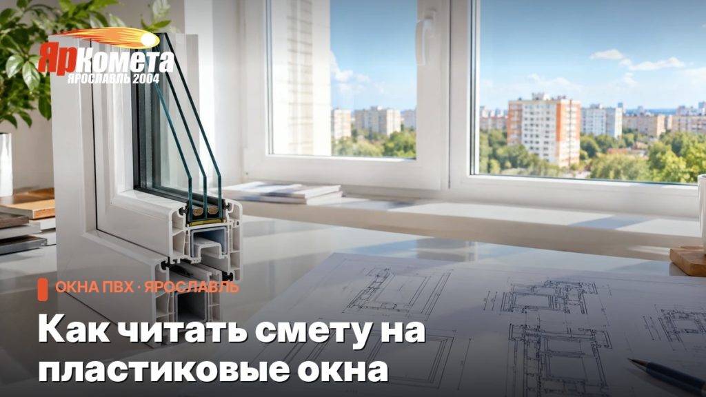 Как читать смету на пластиковые окна: профиль, стеклопакет, фурнитура, монтаж