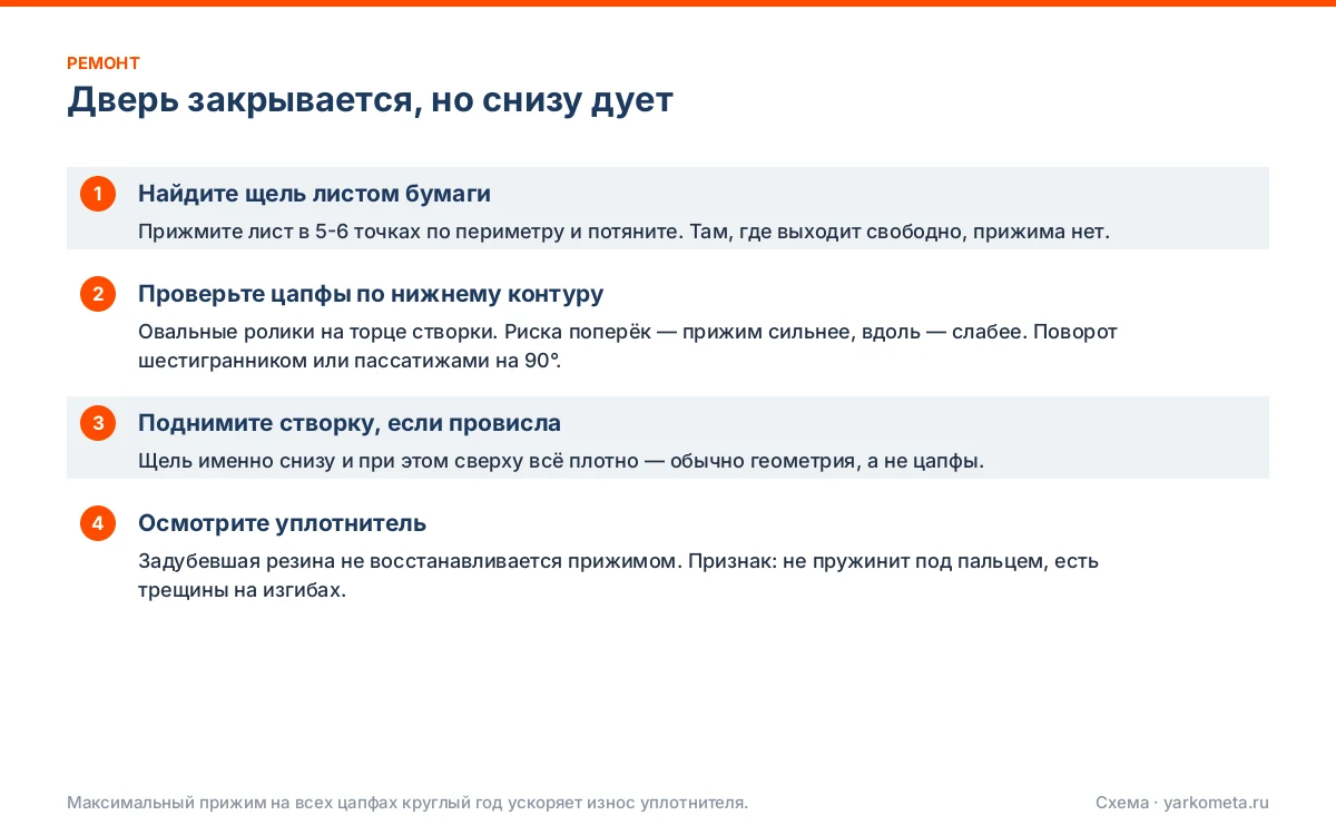 чем отмыть балконную дверь: схема