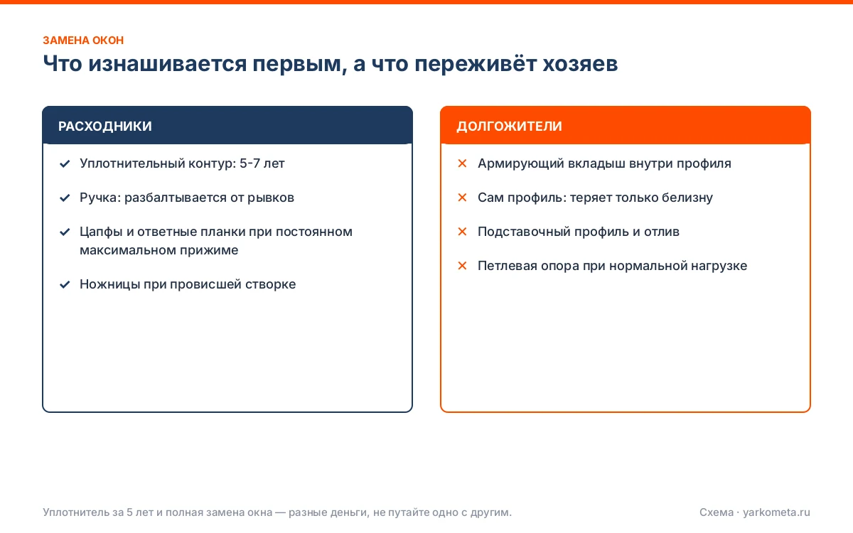 гарантия на окна пвх по закону: схема